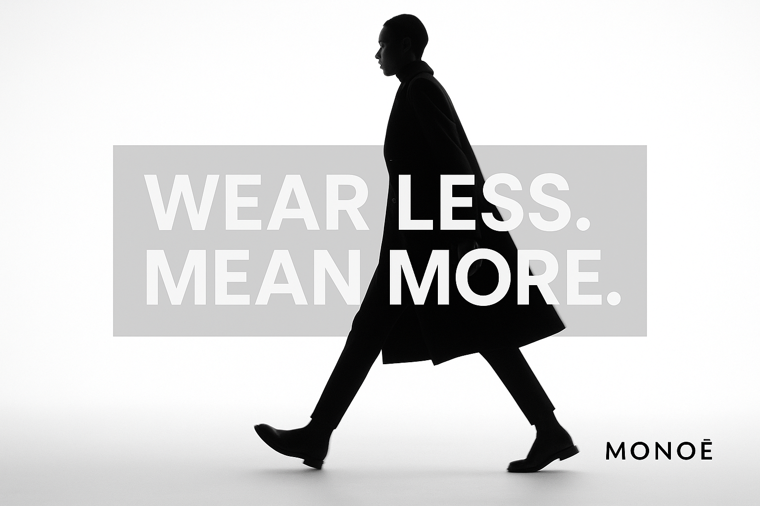 Minimalist Fashion Advertisement